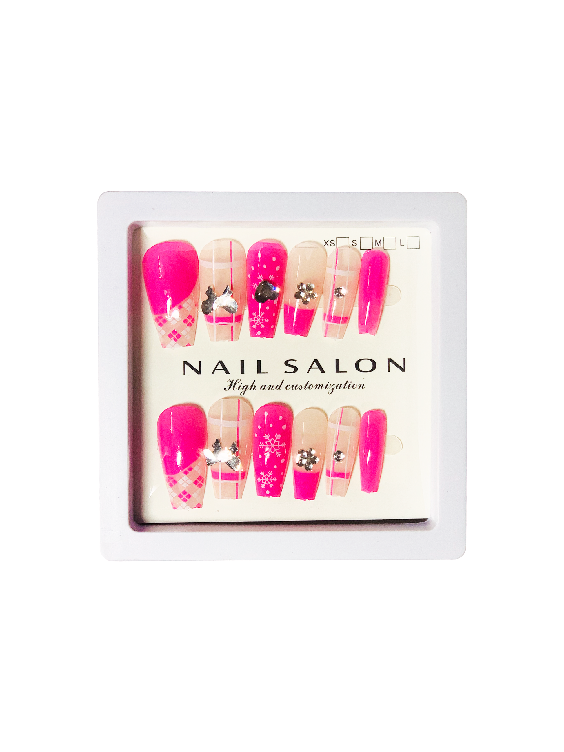 Designer Press-On Nails with Full Customization Kit | Complete Nail Art Set