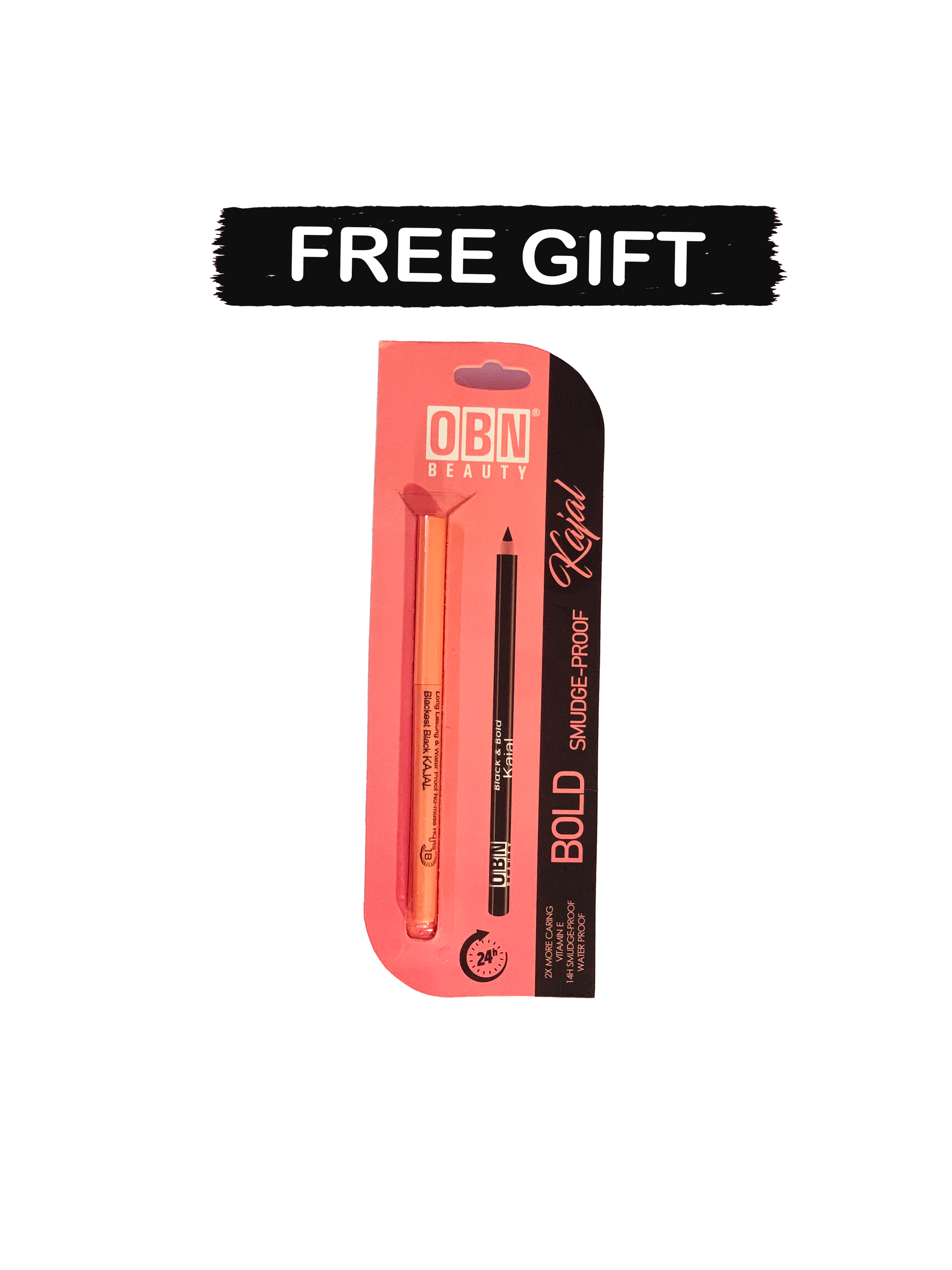 Love Charm Lip Care + FREE Kajal Stick | Blue Heaven Heart Lip Balm